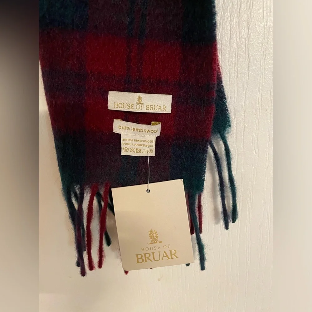 House of Bruar 100% pure lambswool muffler Unisex - Picture 3 of 4